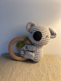 Koala Baby Rattle Wooden Teether