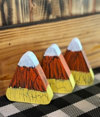 Image 1 of Crackle Candy Corn – Set of Three