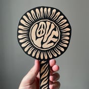 Image of ‘LOVE’ Wooden Flower