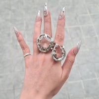 Image 3 of Cubic Core Clear Ring