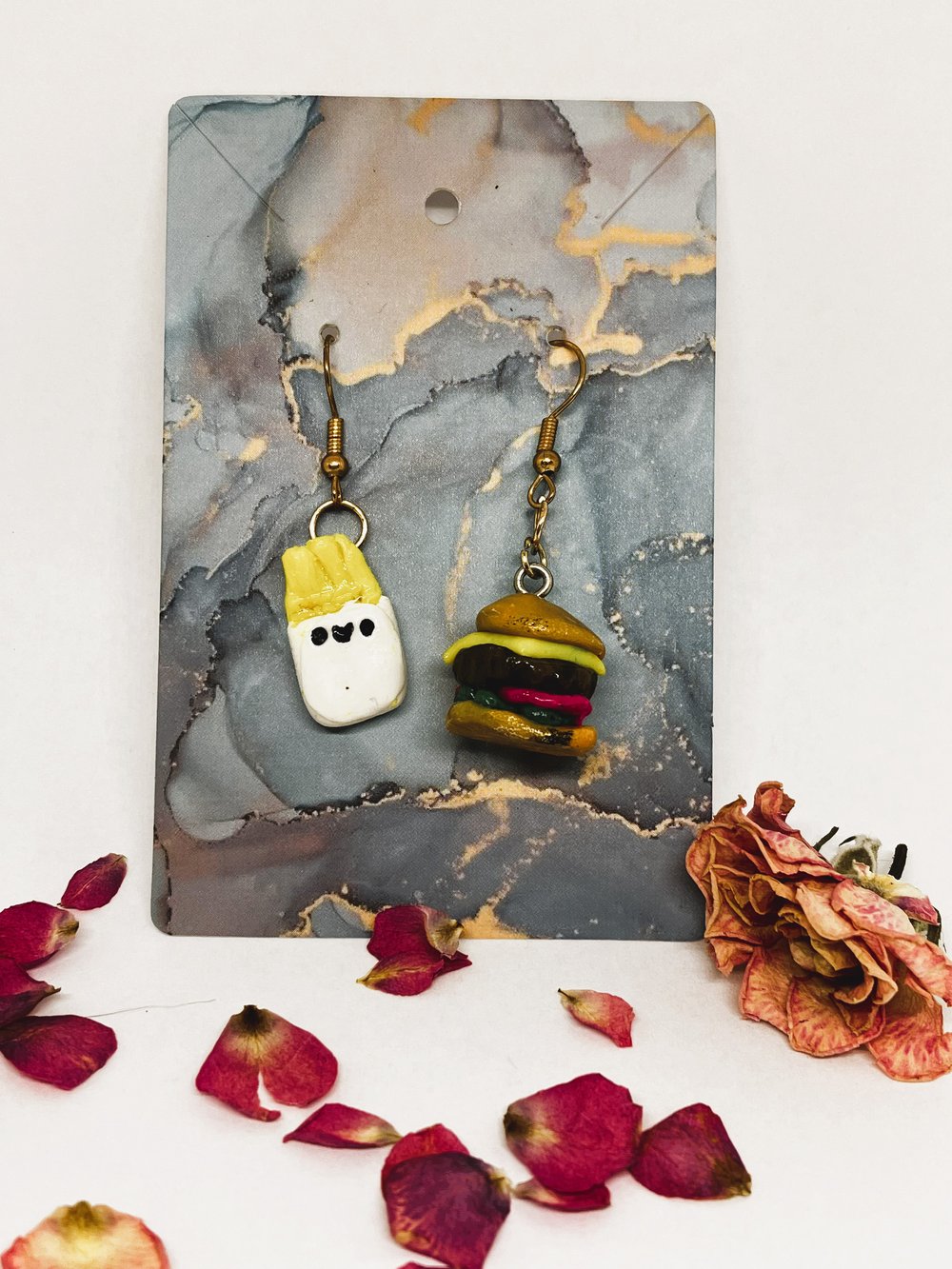 Image of Burger & Fries Earrings