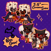 PREORDER [COTL] HALLOWEEN GLOW-IN-THE-DARK CHARMS