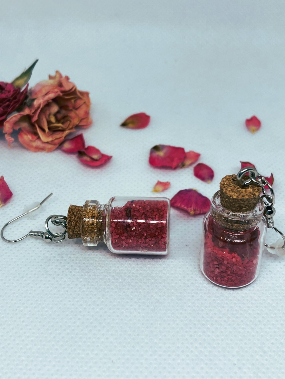 Image of Cork Bottle Earrings