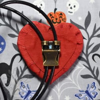 Image 3 of Red Heart Bolo Tie