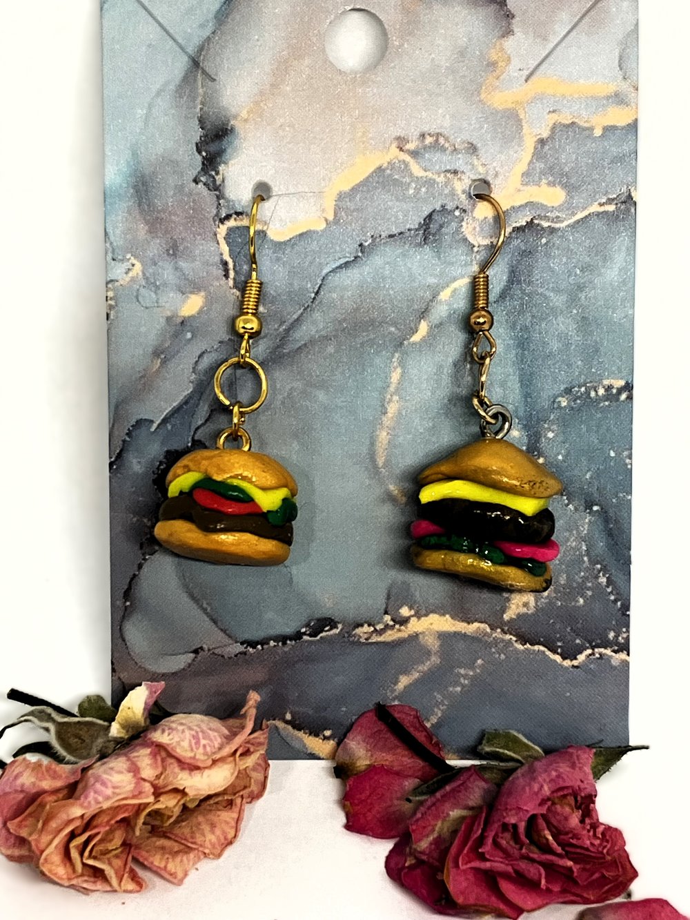 Image of Burger & Burger Earrings