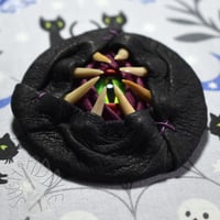 Image 2 of Wyrm Pin - Black & Wine