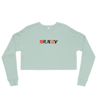 Image 1 of BRAZY Blues Crop Sweatshirt