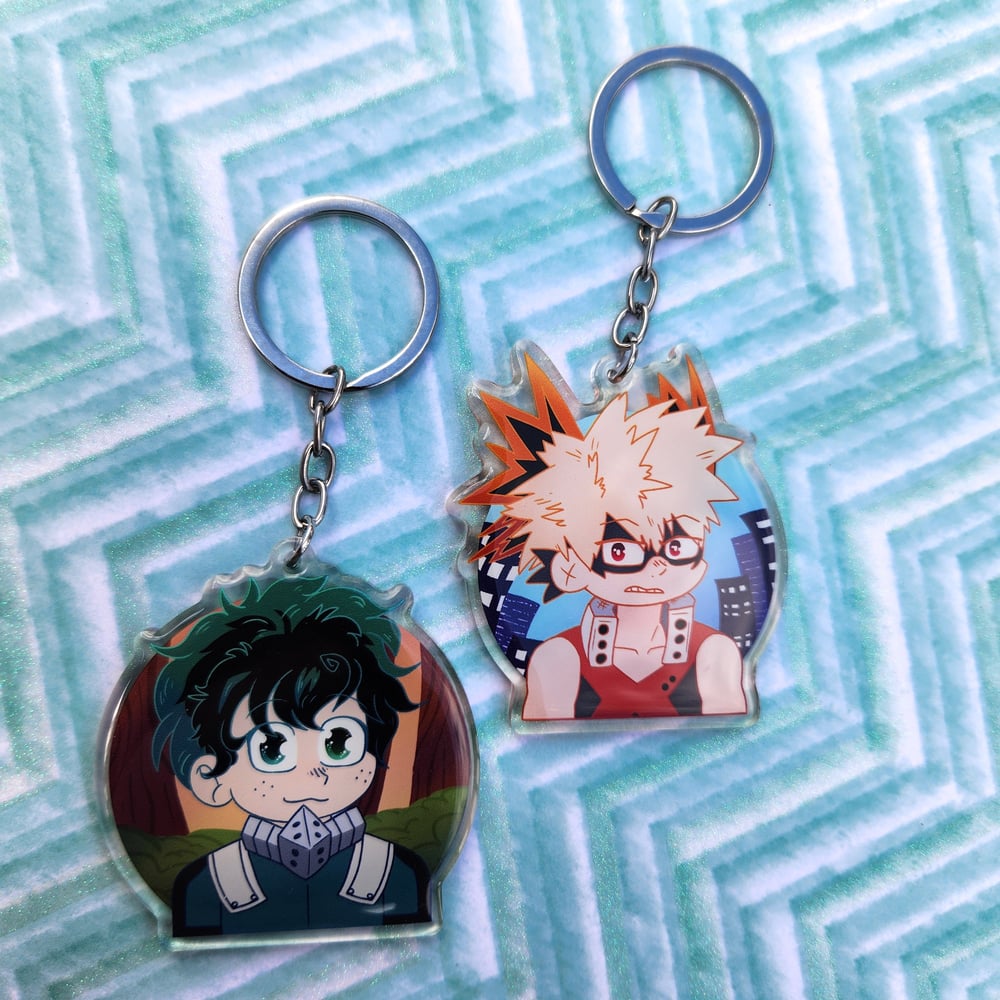 Image of Deku&Dynamite keychains