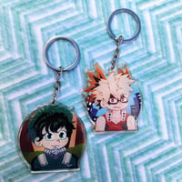 Image 1 of Deku&Dynamite keychains