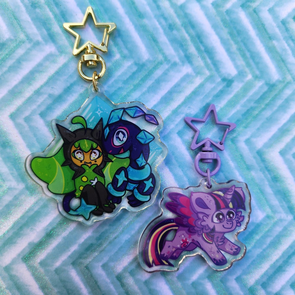 Image of more keychains!