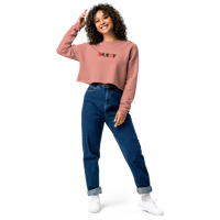 Image 3 of BRAZY Pinky Promise Crop Sweatshirt