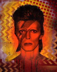 David Bowie Aladdin Insane Digital Print