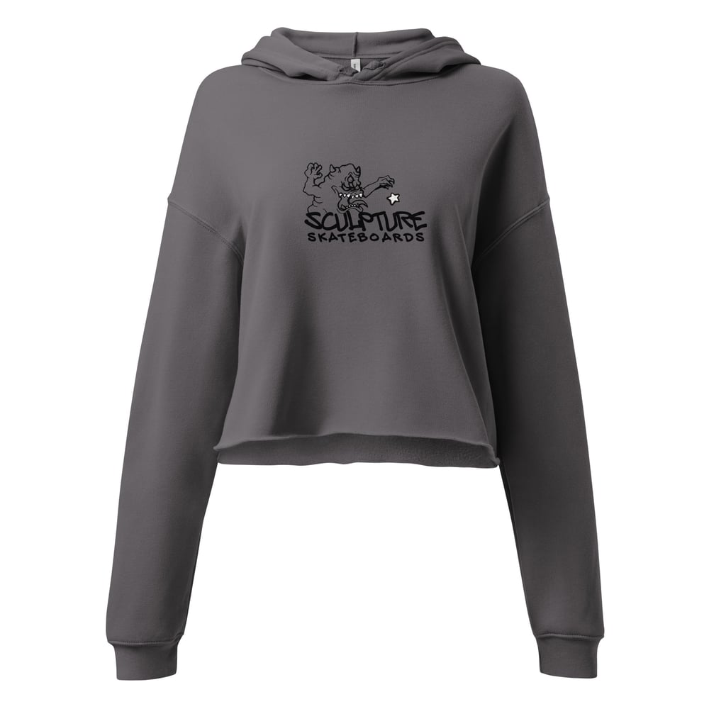 Cropped Monster Hoodie
