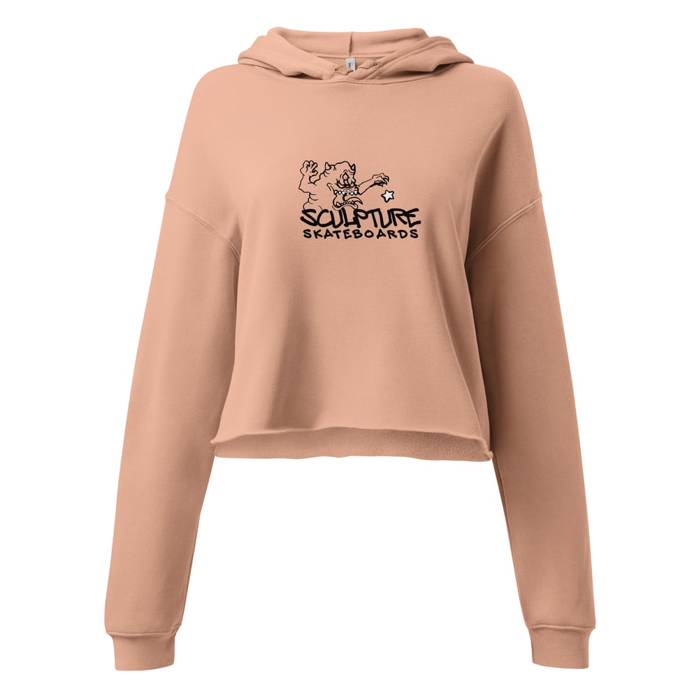 Cropped Monster Hoodie