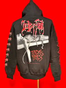 Image of Officially Licensed Deeds Of Flesh "Trading Pieces" Cover Art Hoodie!!! 