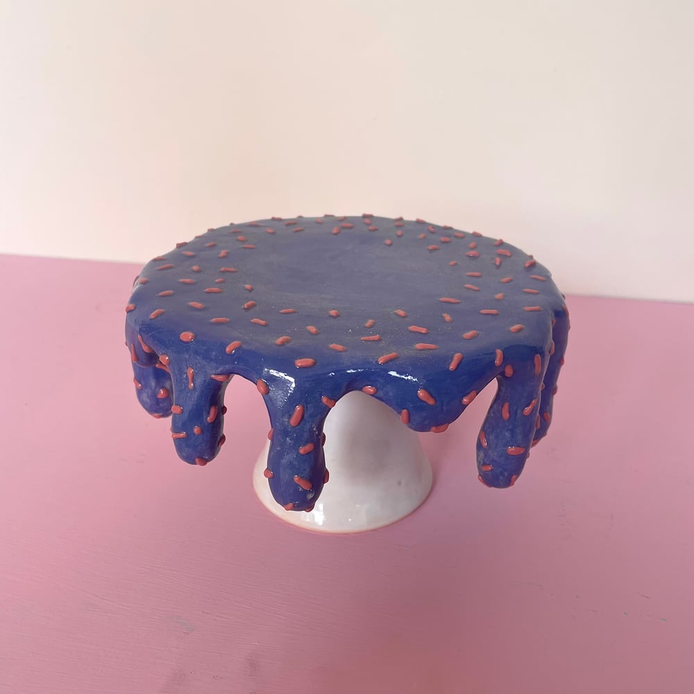 Image of Midnight cake stand 16cm 