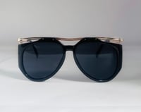 Image 2 of Black and Gold Frameless Sunglasses 