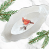 CARDINAL HOLIDAY SERVING TRAY - 9"