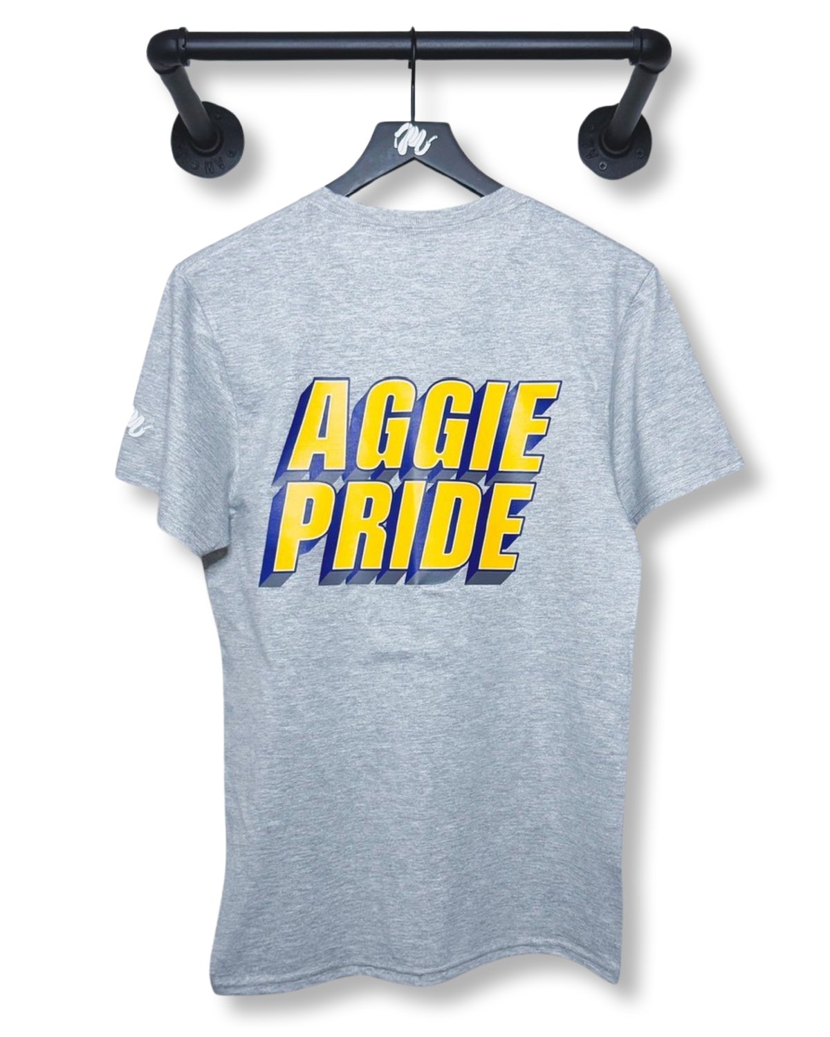 Image of 1891 Aggie Pride Block Tee-Gray