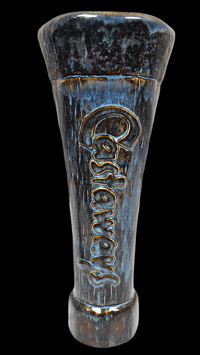Image 4 of Katiki ARTIST SERIES Castaways No.1 Tiki Mug Limited Edition of 5 (Stone Denim) FREE SHIPPING