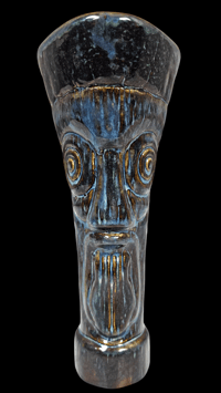 Image 2 of Katiki ARTIST SERIES Castaways No.1 Tiki Mug Limited Edition of 5 (Stone Denim) FREE SHIPPING