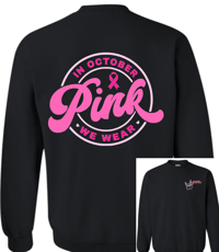 Image 2 of October Awareness Pink Crewneck
