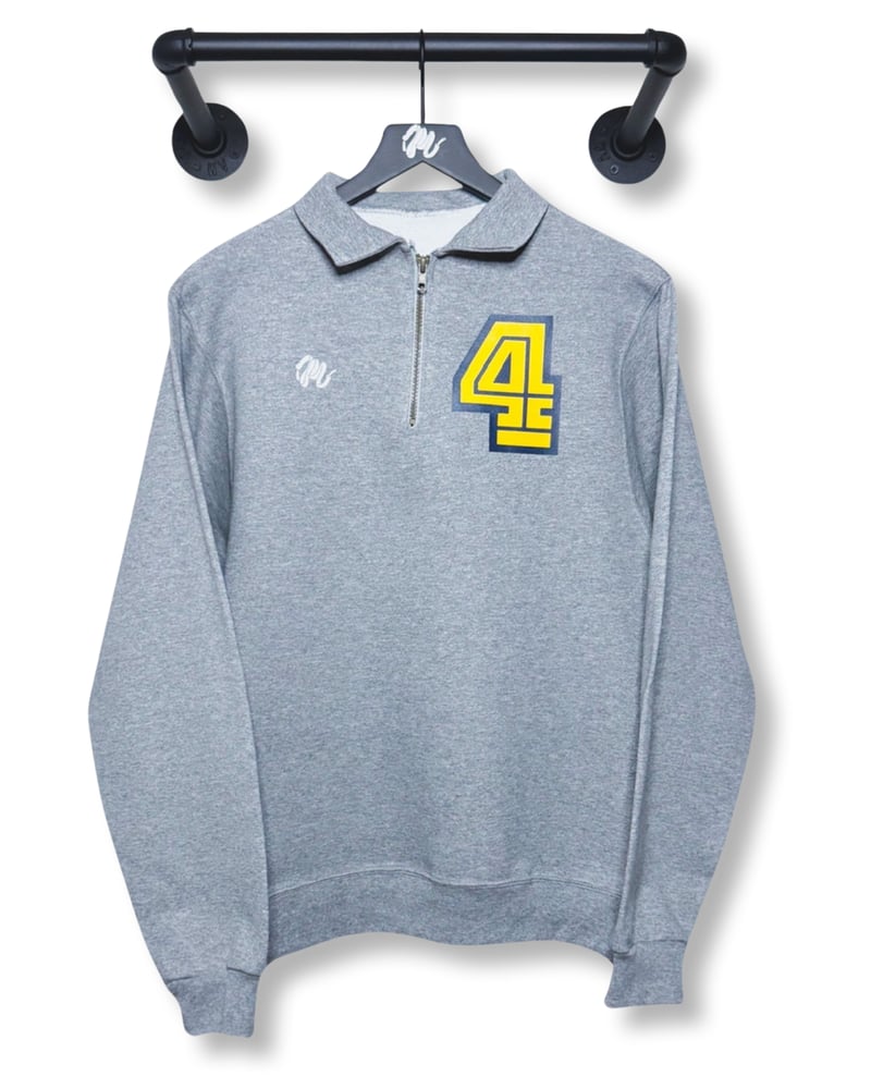 Image of Aggie Pride Qtr Zip Pullover-Gray