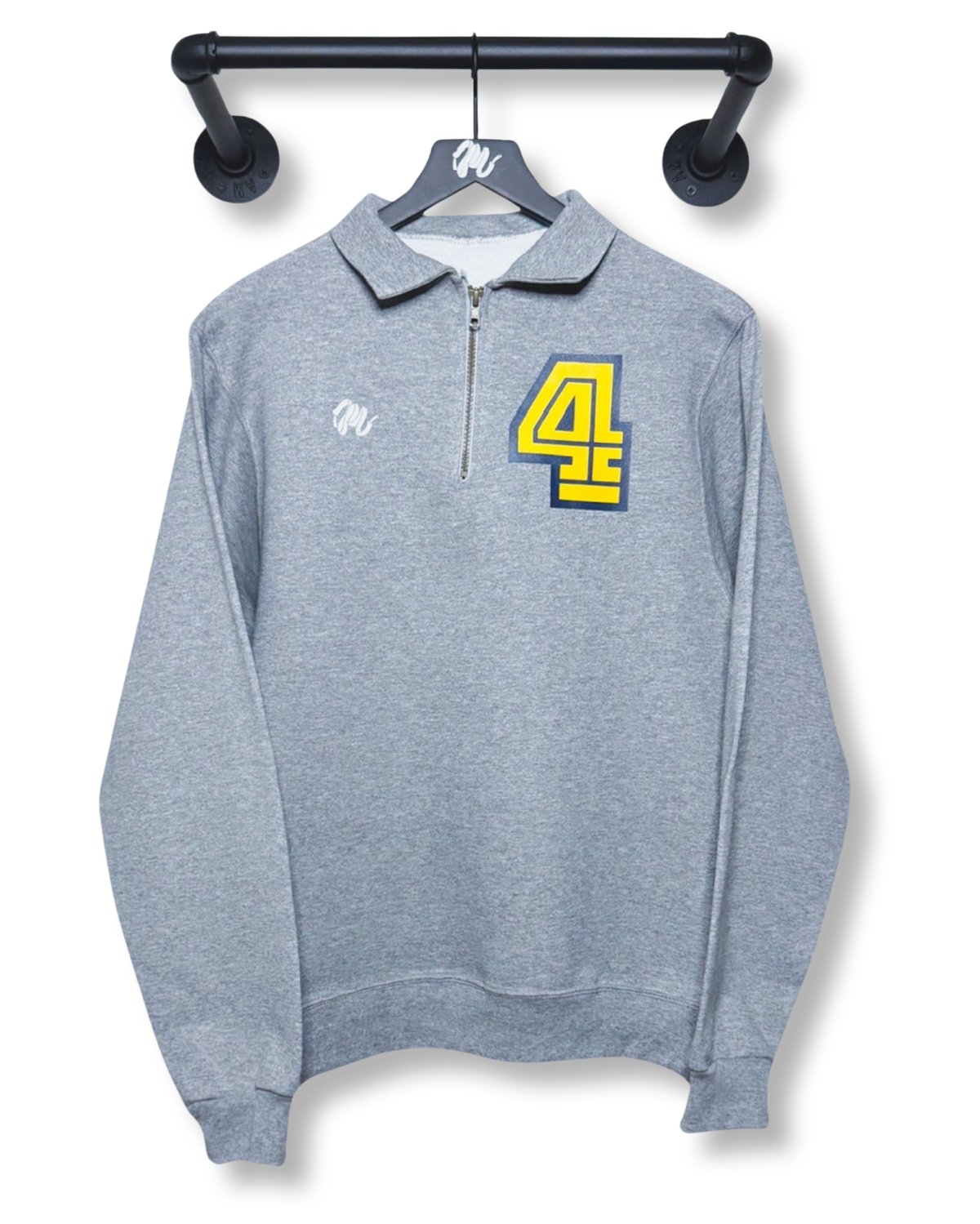 Image of Aggie Pride Qtr Zip Pullover-Gray