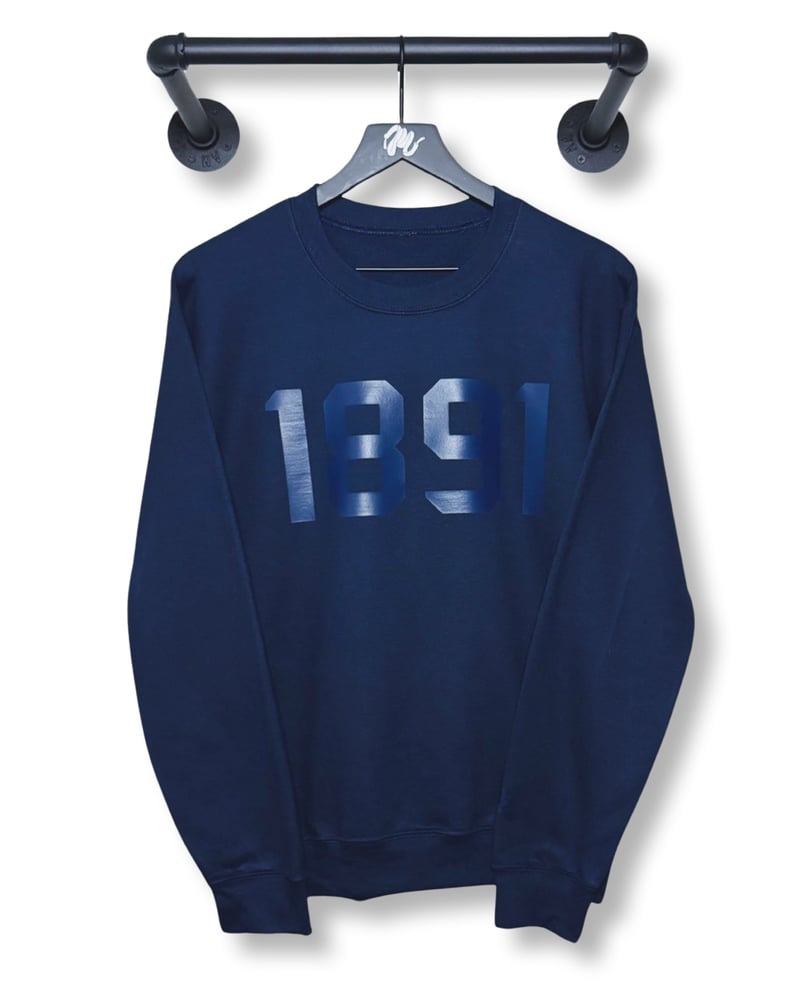 Image of 1891 Mono Crew-Navy/Navy