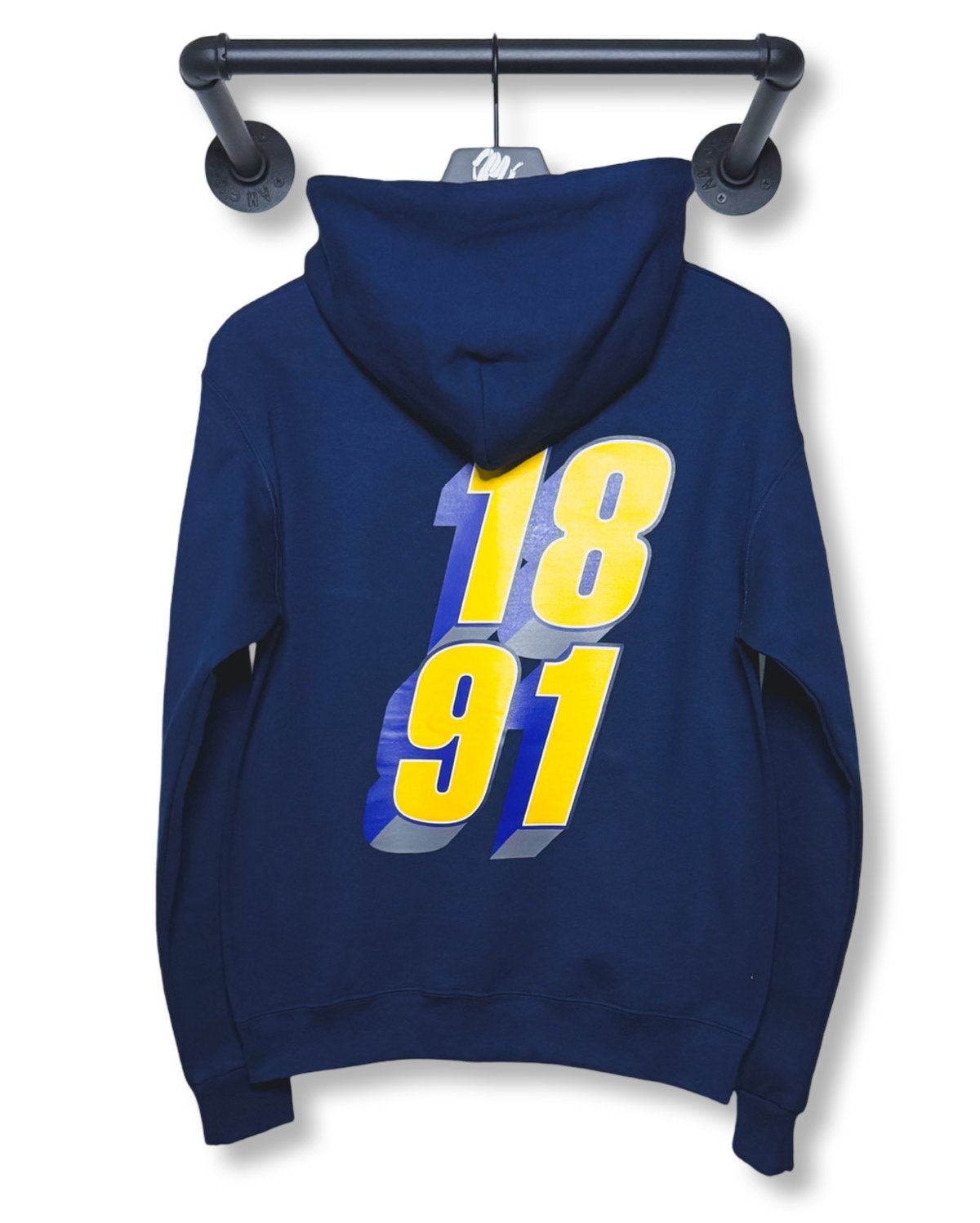 Image of NCA&T 1891 Block Hoodie-Navy