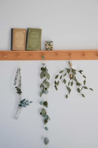 Image 3 of Suspension de petites feuilles en laine mérinos