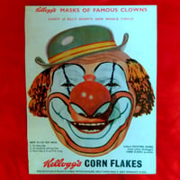 Image 1 of Marty (Billy Smart's Circus) - Kelloggs Corn Flakes Masks of Famous Clowns (1955) - backside (UK)