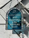 Everything was beautiful headstone