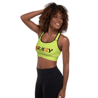 Image 7 of BRAZY Greens Padded Sports Bra