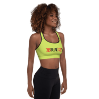 Image 13 of BRAZY Greens Padded Sports Bra