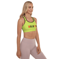 Image 11 of BRAZY Greens Padded Sports Bra