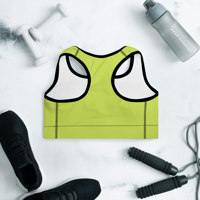 Image 14 of BRAZY Greens Padded Sports Bra