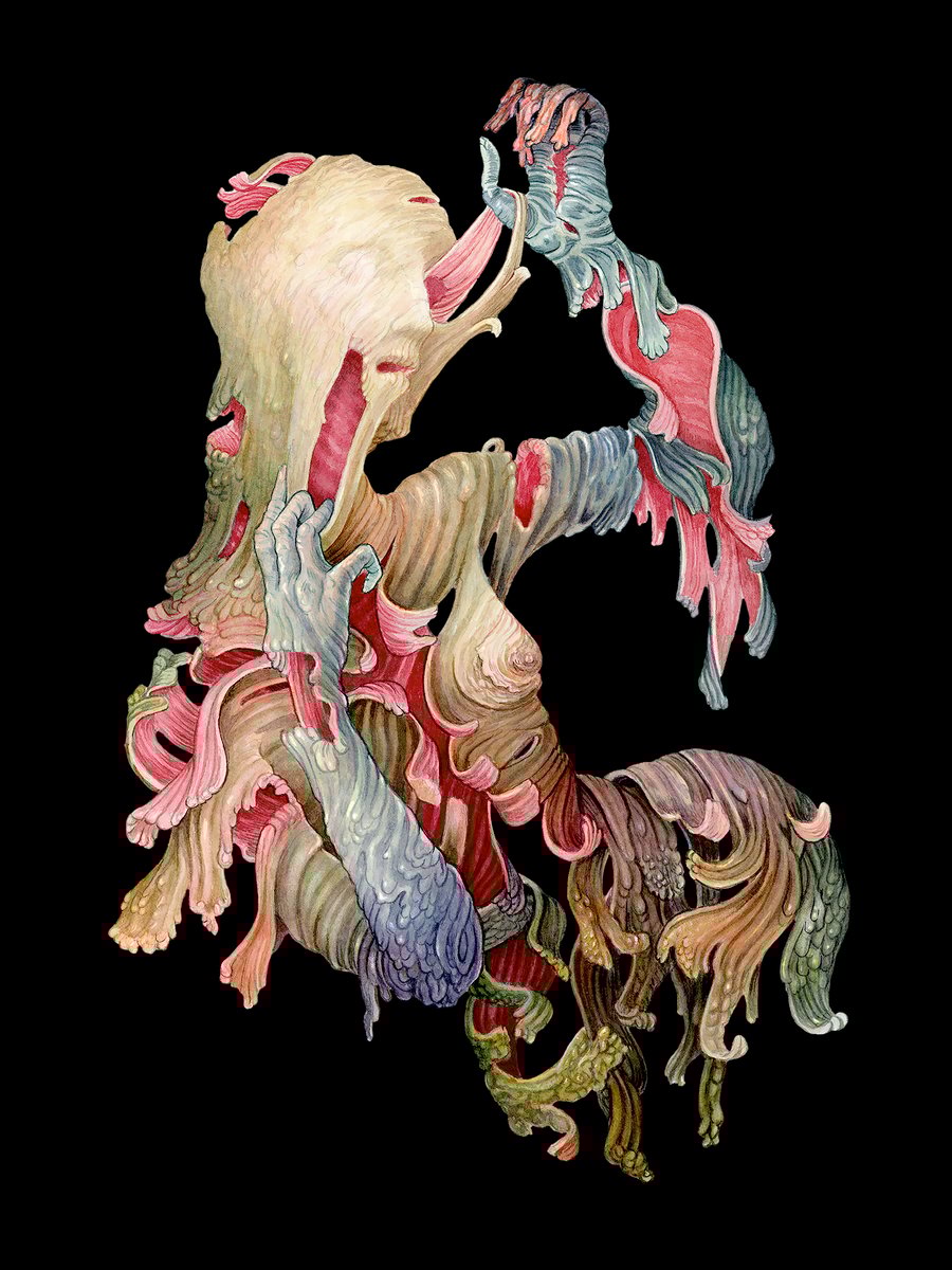 Image of "The Follower" Black Print