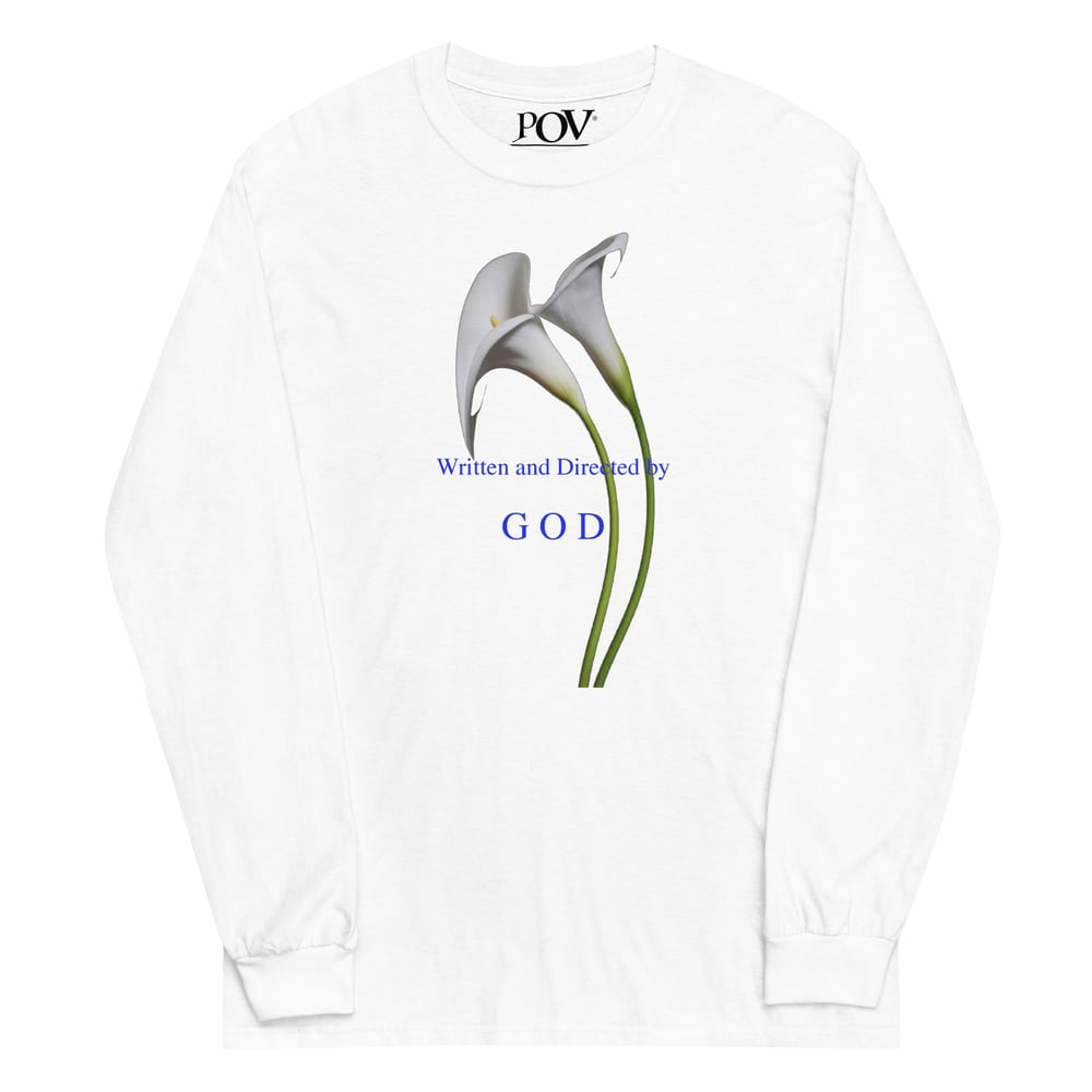 WRITTEN AND DIRECTED BY GOD t-shirt à manches longues