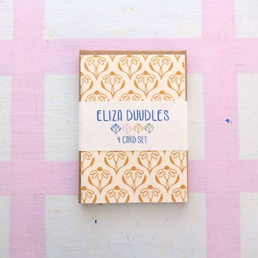 Image of Flower Card Set 