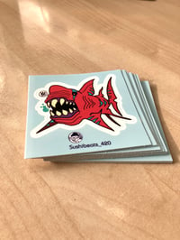 Image 2 of Crimson Fin (Sticker)