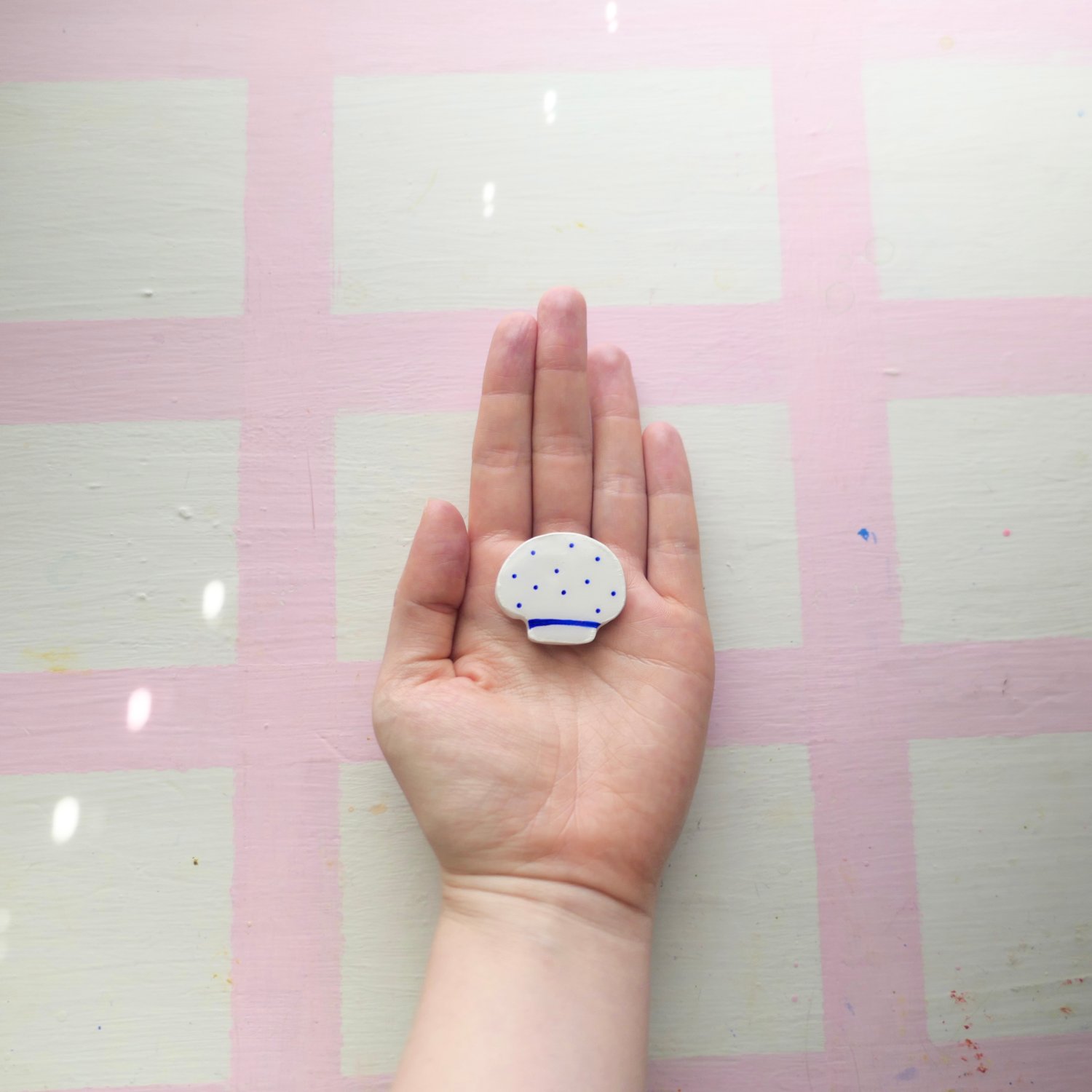 Image of Handmade Mushroom Mangets 