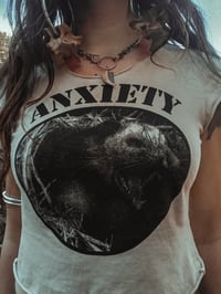 Image 6 of Anxiety unisex shirt- White