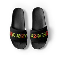 Image 7 of Women's BRAZY Greens Slides