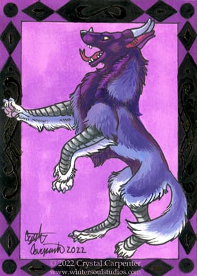 Image of Ra’aya the Herald - Second Chance Adopts - ACEO