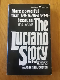 Image 1 of Sid Feder "The Luciano Story" Mass Market Paperback