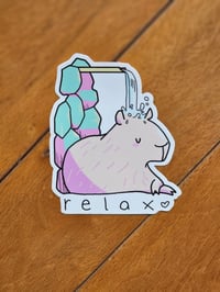 Image 1 of Relaxin' Capy (large)