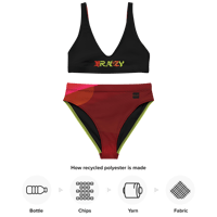 Image 8 of Recycled High-Waisted Real BRAZY Bikini