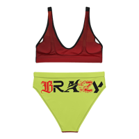 Image 4 of Recycled High-Waisted Real BRAZY Bikini