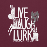 Image 4 of Live Laugh Lurk Unisex Sweatshirt